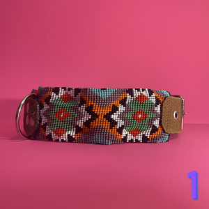 Collar estilo huichol talla grande