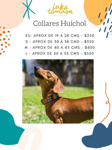 Collar estilo huichol Talla Mediano