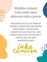 Load image into Gallery viewer, Collar mascota talla S tejido completo
